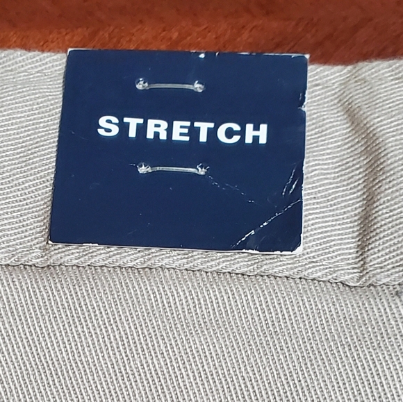 🆕✨Chaps Boys Approved Schoolwear Flat Front Stretch Adjustable Waist Khaki 18Rg - Picture 8 of 9